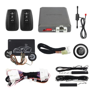 Système d'alarme de voiture EASYGUARD CAN BUS, entrée sans clé passive PKE, démarrage à distance, Plug & Play, compatible avec les voitures Toyota, bouton de démarrage/arrêt - Product Image 1