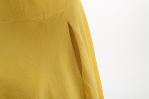 Abiti Vintage Anni '50 da Donna in Cotone <span class=keywords><strong>Giallo</strong></span>, Manica Corta, Lunghezza <span class=keywords><strong>Midi</strong></span>, Scollo a Cuore, Stile Casual Retrò per Feste - Product Image 6