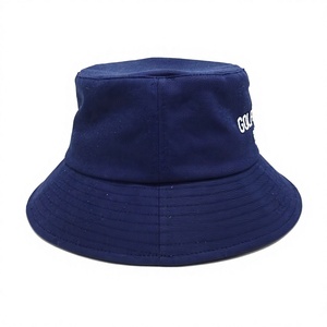 OEM Custom Logo Bucket <b>Hat</b> Wide Brim <b>Sun</b> Protection Wide Brim 100% Cotton Sports <b>Hat</b> for <b>Men</b> Women Outdoor Golf <b>Hat</b> Wholesale - Product Image 2