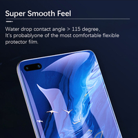 Protecteur d'écran UV pour téléphone portable Protecteurs d'écran transparents super lisses Film hydrogel Films UV HD