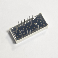 Afficheur LED à 7 segments à 4 chiffres de 0,3 pouce, lumière bleue, éclat doux, pour mini-instrument de test, module indicateur numérique à quatre chiffres
