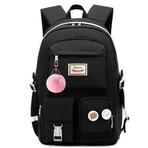 Wholesale High Quality New Light <b>Weight</b> Portable Large Capacity Durable High School Unisex Foldable Zipper <b>Backpack</b> Oxford Cloth - Product Image 1