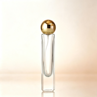 Flacon de parfum en verre transparent de luxe moderne 30ML