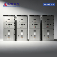 Armoire électrique industrielle intérieure An-gao ODM OEM pour distribution d'énergie 6kV 10kV avec compensation de puissance réactive en acier