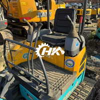 HANG KUI U17 1,7 toneladas 95% nuevo Original japonés con EPA,CE agrícola usado 17 Mini excavadora para excavar