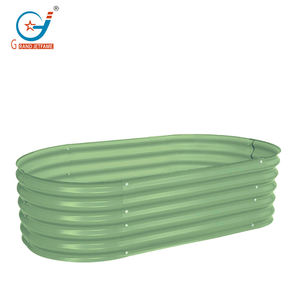 Kit de jardinière surélevée en métal de 17 pouces de hauteur, bac à plantes d'extérieur pour légumes et fleurs - Product Image 6