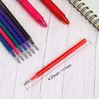 Recharge 0.5 de stylo gel coloré de 0.7mm, stylo rétractable, marqueur effaçable intelligent pour ordinateur portable, vente en gros