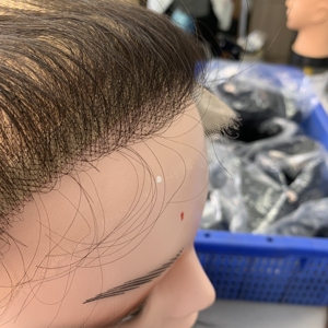 Hot bán bé tóc afro tóc dòng thiết kế mới HD lace13x1 HD Swiss ren HD ren Remy con người chân tóc - Product Image 3