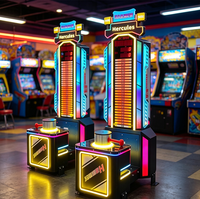Hammer King III DNB Punching Hammer Arcade Game Coin Operated Motion Sensing for Indoor Amusement Park Shopping Mall Game Center