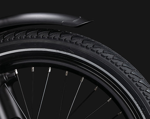 Vélo électrique 7 vitesses avec batterie intégrée 36V10A, fourche à suspension, capteur de couple pliable, poids léger 22 kg, entrepôt UE, avec Bluetooth - Product Image 4