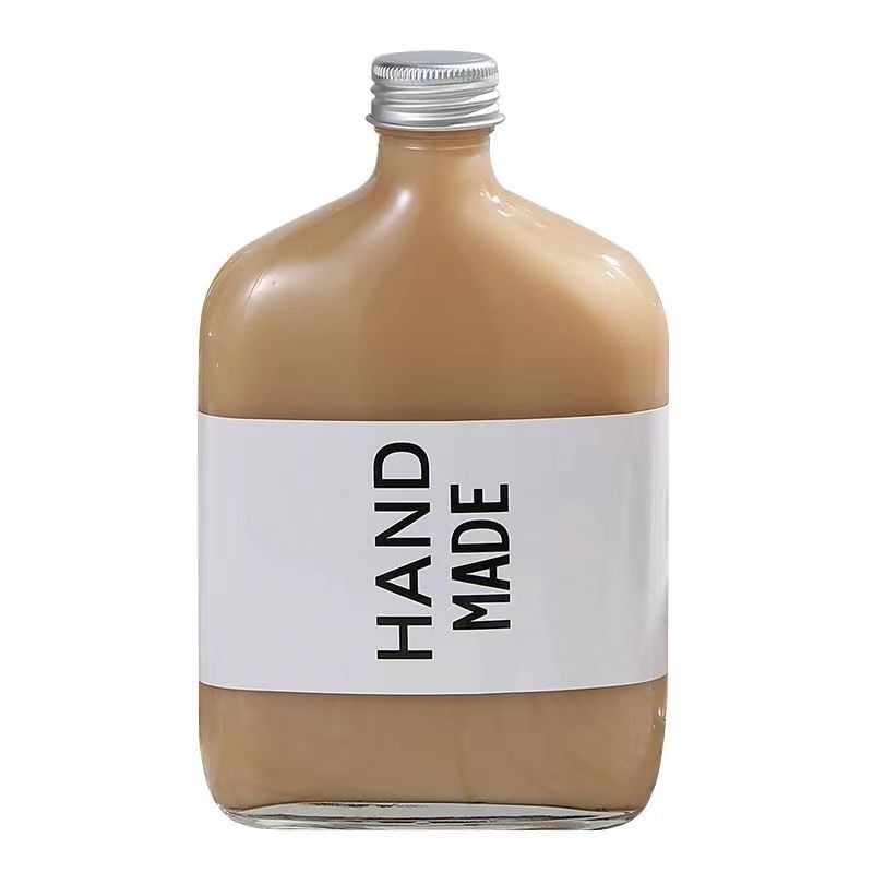300ml Glass Milk Bottles Glassware Storage Jar