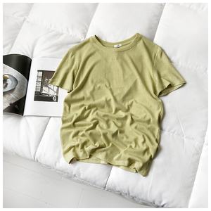 T-shirt en bambou biologique pour hommes, vente en gros, écologique, unisexe, style streetwear, manches courtes, coupe classique, imprimé - Product Image 3