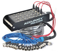 Câble audio professionnel ACC BS01-3208X-30M à 40 canaux XLR pour scènes et consoles de mixage audio intérieures, en métal et plastique