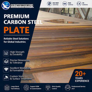 SS400 SS400 Shot Blasted Cold Rolled 50mm 1500mm Forming ASTM A572 Carbon Steel Plate for Engineering - Product Image 1