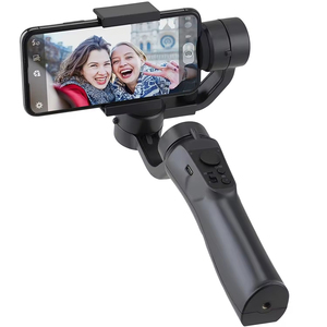 Stabilisateur de téléphone portable portable avec suivi automatique du visage, anti-tremblement, pour la prise de vue vidéo mobile et les selfies - Product Image 1