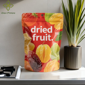 Custom 3.5g pellicola in poliestere Stand-Up custodia con cerniera verticale per alimenti per alimenti a secco opzioni di stampa personalizzata - Product Image 1
