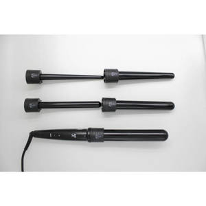 Fer à friser électrique professionnel 5 en 1 interchangeable en céramique LED, outils de coiffage 5 en 1, écran LCD, fer à friser à têtes multiples - Product Image 4