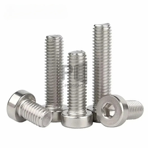 DIN7984 M2 M2.5 M3 M4 M5 M6 M8 M10 304 Edelstahl Sechskant-Innensechskant Flachkopf Kurzprofil-Inbusschrauben OEM - Product Image 1