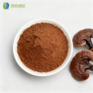 Ganoderma Lucidumエキスパウダー/Reishiキノコエキス/Dark <span class=keywords><strong>Ling</strong></span> <span class=keywords><strong>Zhi</strong></span>エキス30%-50% 多糖 - Product Image 1