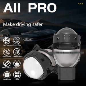 Sanvi 3 Inch A11 Pro LED Car Headlights 64W 6 Low Beam 2 High Beam 12V Universal 6000K for Golf Civic Camry Cars - Product Image 2