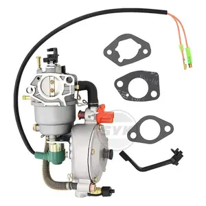 Échantillon gratuit carburateur à double carburant Générateur de gaz de conversion GPL pour Honda Gx390 188F 4.5-5.5Kw