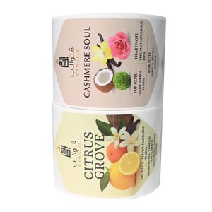 Custom logo Sticker <strong>Roll</strong> <strong>Label</strong> Waterproof Oil Repellent Essential Oil Scented Candle Bottle Printed Packaging <strong>Label</strong> - Product Image 2