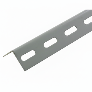 304 AISI 200 cm montante angolare imbullonato per ripiano lamiere in acciaio inox - Product Image 2