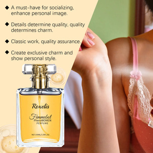 Roxelis Ylang-Ylang <span class=keywords><strong>Orange</strong></span> Parfum en Spray - 100ml <span class=keywords><strong>Eau</strong></span> <span class=keywords><strong>de</strong></span> <span class=keywords><strong>Toilette</strong></span> Parfum Frais et Élégant Portable pour Usage Quotidien et Rendez-vous Romantiques - Product Image 3