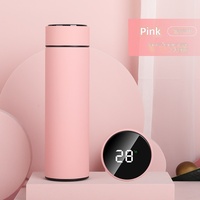 Thermos intelligent à affichage de température, design élégant, pour le thé et le café, avec séparation thé-eau, en gros