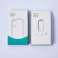 Boîte en carton pliable légère anti-rayures pour l'emballage d'articles électroniques, d'ordinateurs et d'écouteurs avec emballage sous blister