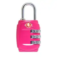 High Quality Colorful Safe Professional Luggage Combination TSA Lock