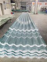Dernières tuiles de toiture en FRP transparentes anti-UV, matériau de construction moderne pour serre, imperméabilisation, découpe de toiture d'atelier