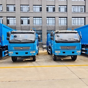 CLW Compactor Rear-loading High Capacity Garbage Transporting Transfer Vehicle Diesel Fuel <b>Waste</b> Garbage Truck - Product Image 3