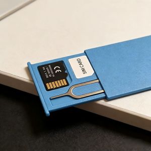 3D Printed Portable SIM Card Storage <b>Box</b> 1 Slot Covered Compact Shockproof For Mobile Phone <b>Memory</b> Cards - Product Image 2