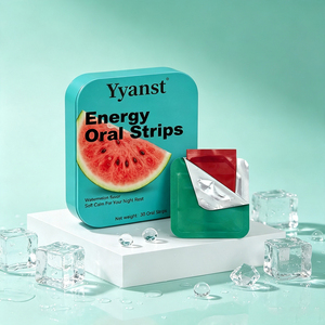 Tiras Orales Disolubles con Sabor a Sandía Yyanst, Caja Metálica, Paquete de 30 Unidades - Product Image 5