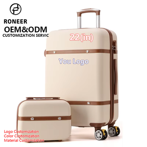 <span class=keywords><strong>Maleta</strong></span> trolley vintage <span class=keywords><strong>de</strong></span> 22 pulgadas con ruedas universales <span class=keywords><strong>Maleta</strong></span> ABS con logotipo fijo <span class=keywords><strong>Maleta</strong></span> <span class=keywords><strong>de</strong></span> aterrizaje <span class=keywords><strong>de</strong></span> 20 pulgadas Fabricante Summer Source - Product Image 1