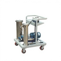 Mini-machine de filtration d'huile transformateur, équipement de purification d'huile isolante usagée