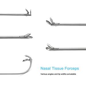 Juego de Instrumentos ORL: Pinzas de Biopsia, Pinzas para Tejido Nasal, Punzón Nasal y Tijeras para Cirugía Nasal y de Senos Paranasales - Product Image 2