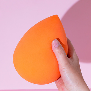 Siêu Mềm XXL Lớn Trang Điểm Vẻ Đẹp Miếng Bọt Biển Linh Hoạt Mở Rộng Miếng Bọt Biển Máy Xay Sinh Tố Nhãn Hiệu Riêng - Product Image 2