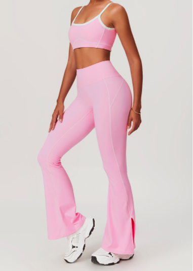 2026 New Sports Gym Suit for Women Solid Pattern Fitness Yoga Workout Clothing Women's Athletics Wear · image 6