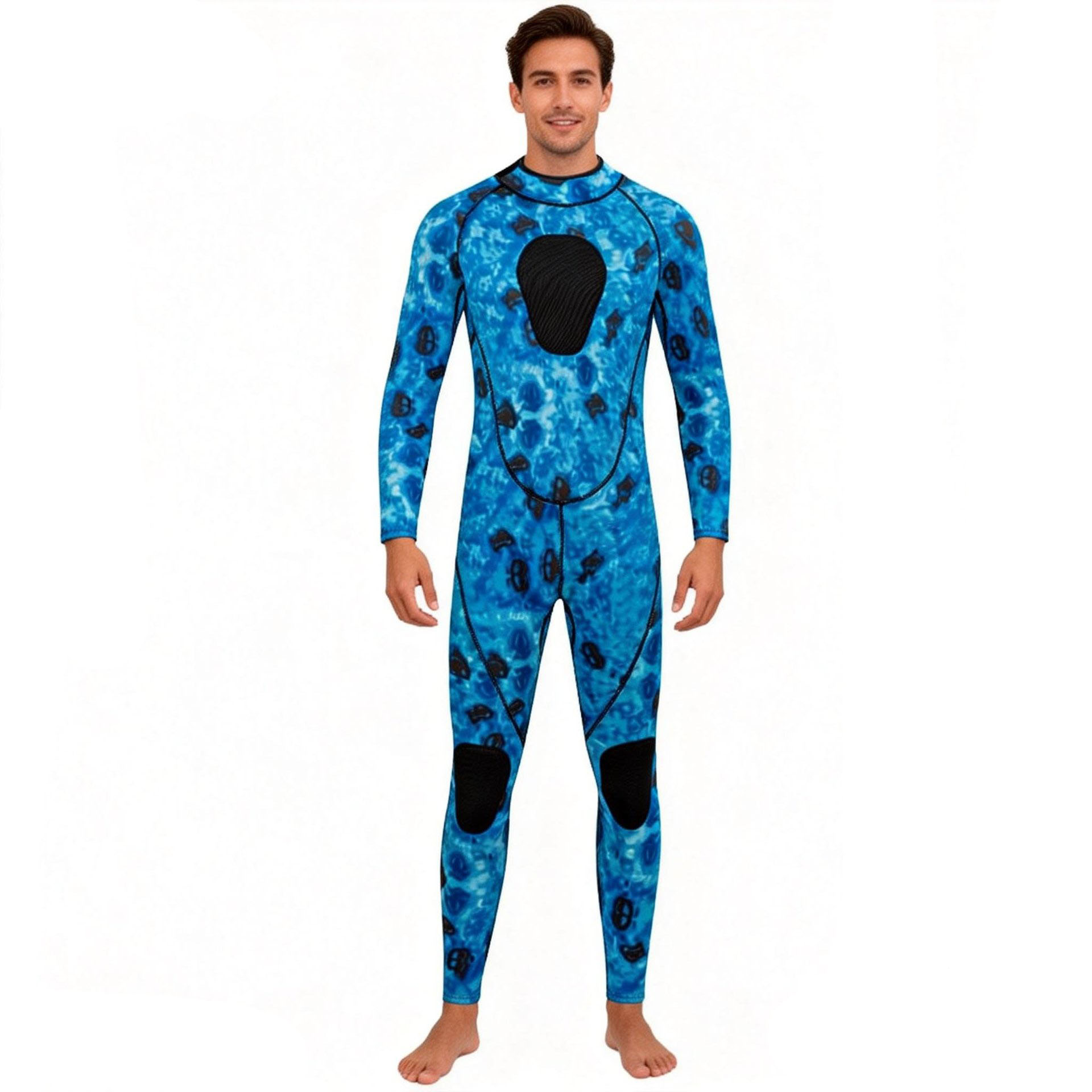 Blue camo