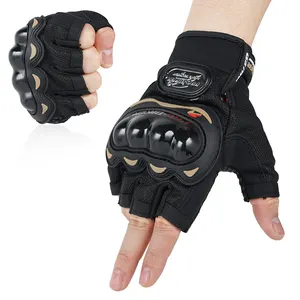 Мотоциклетные Перчатки с открытыми пальцами, профессиональные велосипедные перчатки для мотокросса, внедорожных гонок, скутеров, 04C