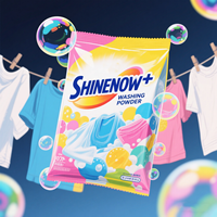 Usine OEM 400g MOK échantillon gratuit poudre à laver détergent à lessive Premium pour vêtements de fabricant chinois