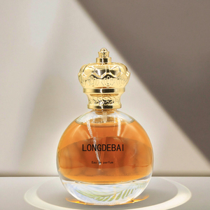 High-end Luxury Customizable Color 30ml 50ml and 100ml <b>Empty</b> Spherical <b>Glass</b> Perfume <b>Bottles</b> and Crown Caps - Product Image 1