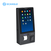 Sistema de Punto de Venta con Pantalla Táctil de 10.1 Pulgadas Scangle, Sistema POS de Autoservicio con Windows 10/11, Wi-Fi 6, NFC para Supermercados