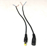 Câble d'alimentation électrique pour voiture et vélo électrique, 20 pièces 48v, prise de recharge de batterie au Lithium, moniteur DC5.5 x 2.1, 12v, câble mâle