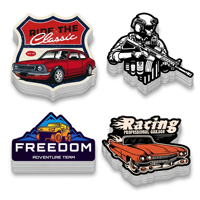 Autocollants personnalisés de haute qualité résistants aux UV, logo, vinyle PVC imperméable, adhésif holographique, autocollants découpés pour voiture, pour entreprises