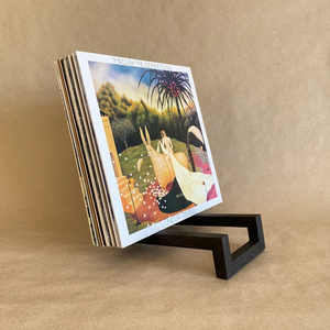Design moderne personnalisé support de <span class=keywords><strong>vinyle</strong></span> en <span class=keywords><strong>bois</strong></span> unique stockage de disques <span class=keywords><strong>vinyle</strong></span> en <span class=keywords><strong>bois</strong></span> support de support de disque LP minimaliste - Product Image 3