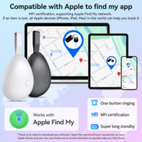 벌크 티어드롭 MFi Find My 트래커 (IOS용) 5.8g 미니 키체인 분실방지 ABS 300개입 CTN B2B