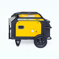 Générateur silencieux à onduleur RATO 6,8/7,5 kW, démarrage 24 V CC, sortie 12 V CC, écologique pour le camping, les pique-niques et la recharge d'appareils électroniques